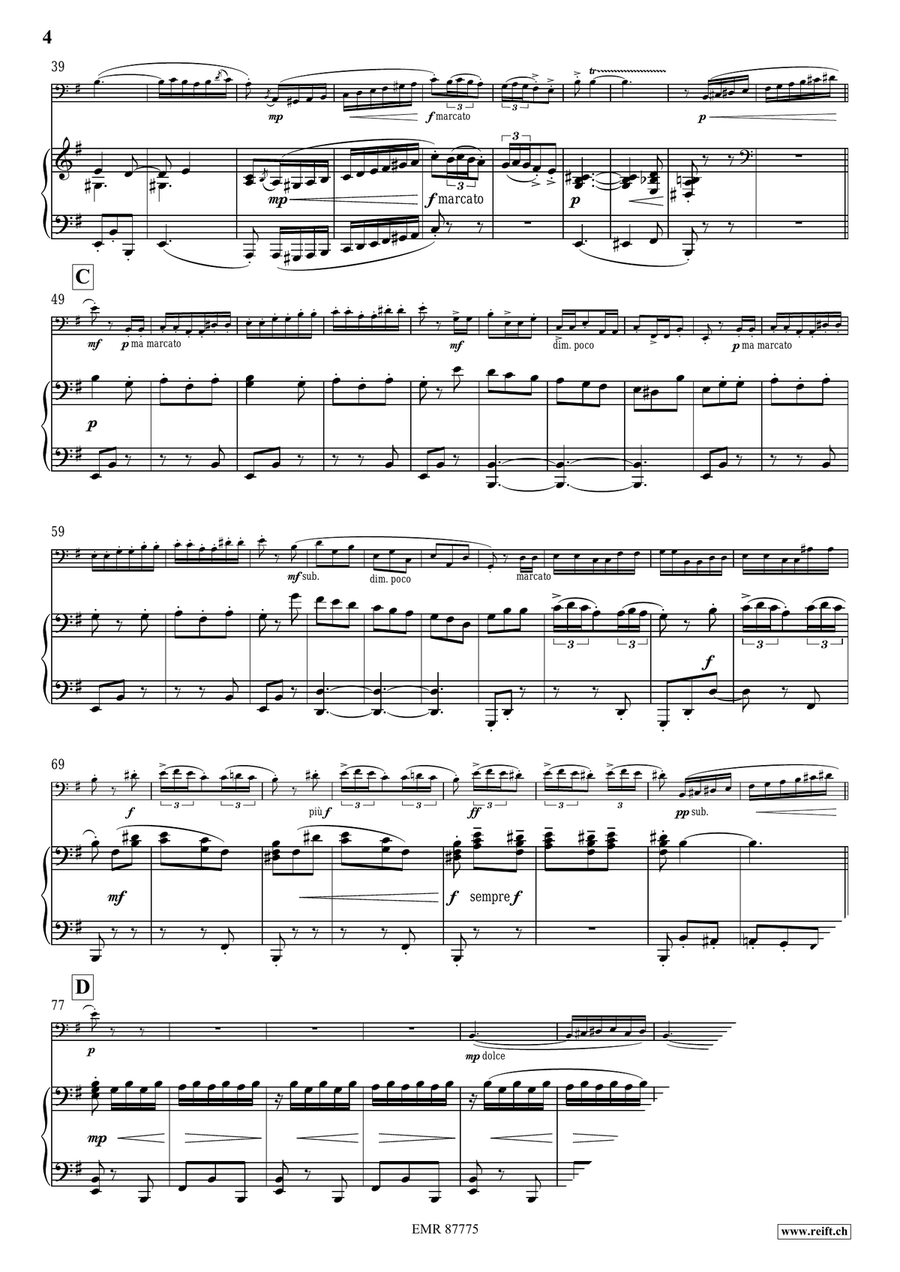 Spanish Dance Spanish Dance Double Bass scores gallery preview page 5