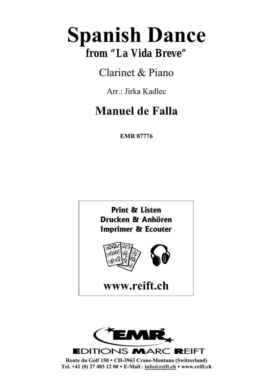 Spanish Dance Spanish Dance Clarinet Solo scores gallery preview page 2