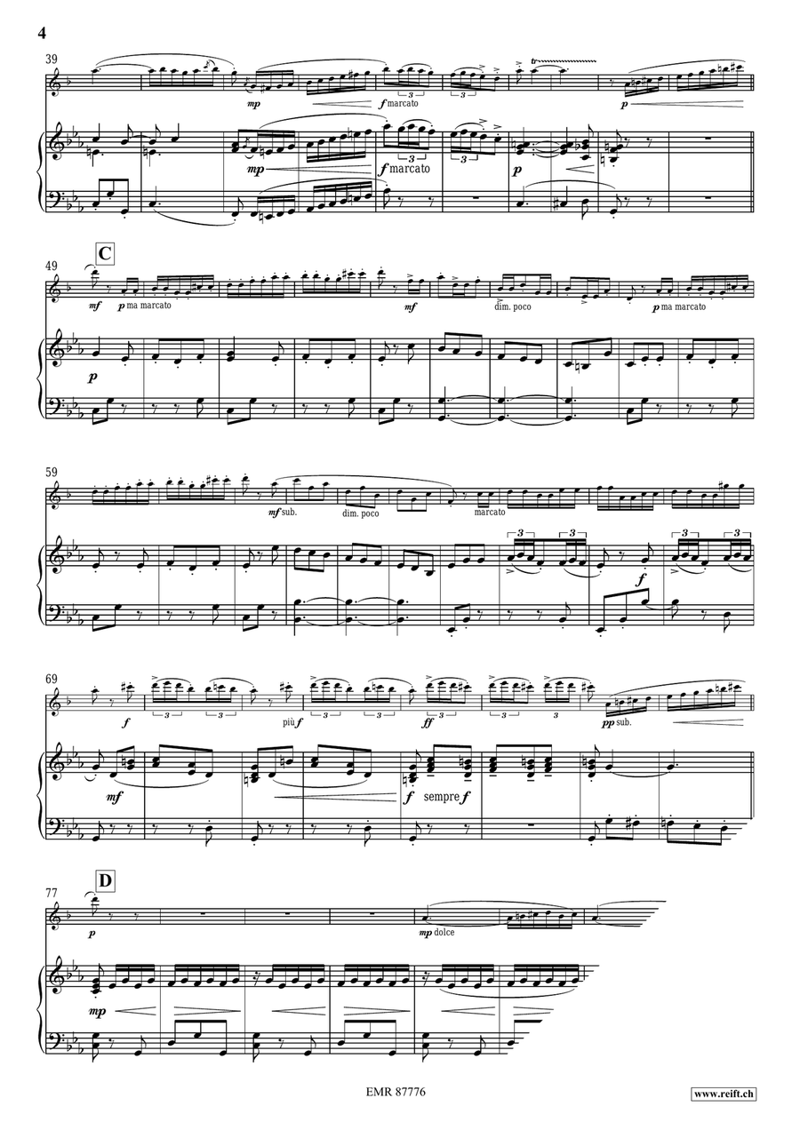 Spanish Dance Spanish Dance Clarinet Solo scores gallery preview page 5