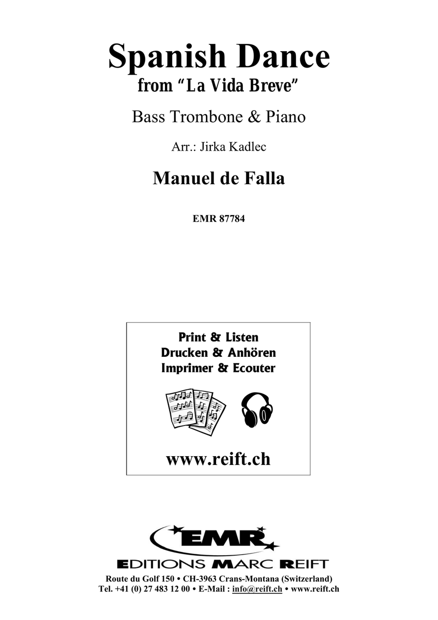 Spanish Dance Spanish Dance Bass Trombone scores gallery preview page 2