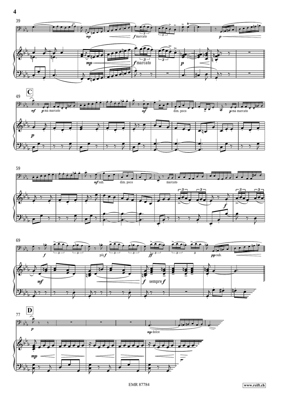 Spanish Dance Spanish Dance Bass Trombone scores gallery preview page 5