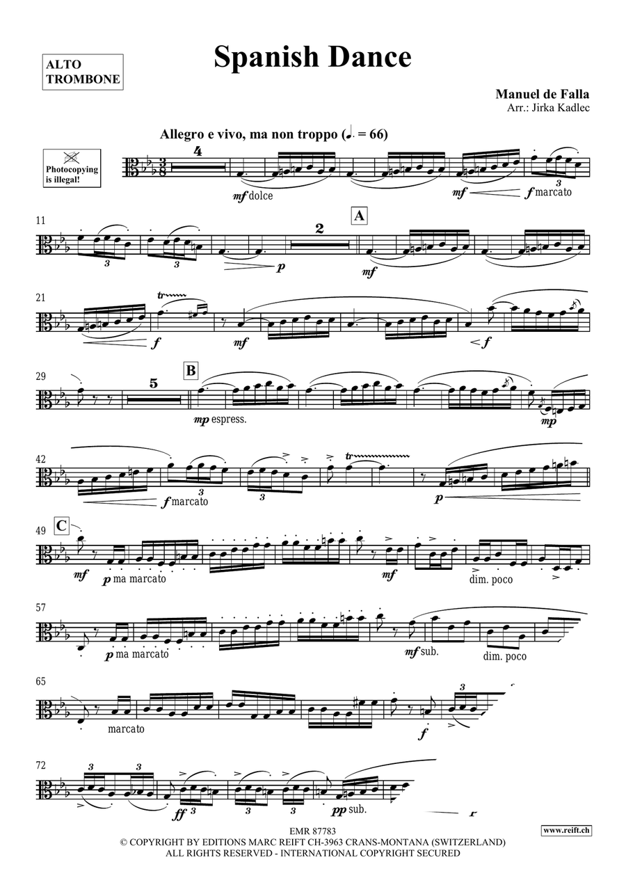 Spanish Dance Spanish Dance Piano Accompaniment scores gallery preview page 3