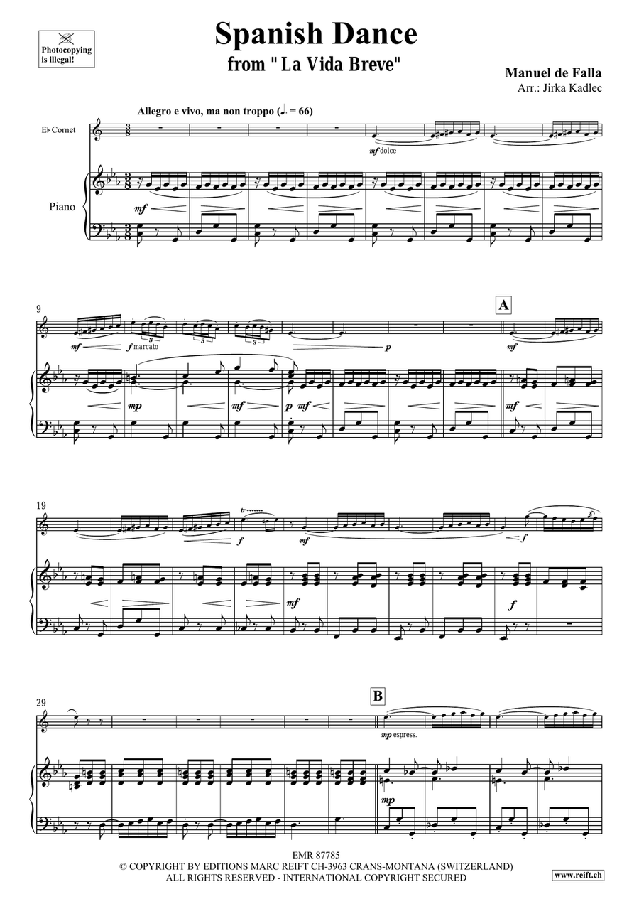 Spanish Dance Spanish Dance Cornet scores gallery preview page 4