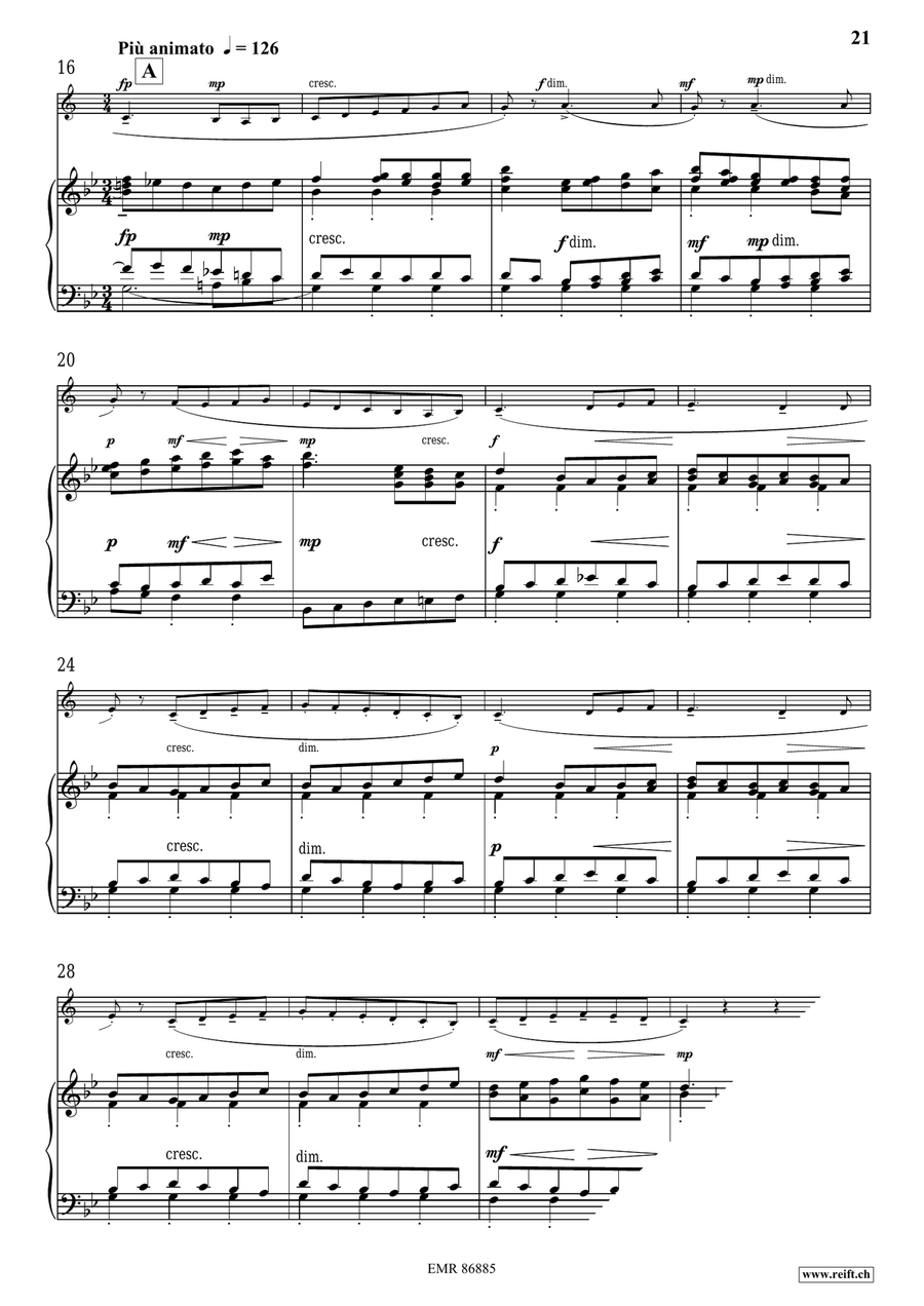 Folk Songs From Belgium Folk Songs From Belgium Bass Clarinet scores gallery preview page 9