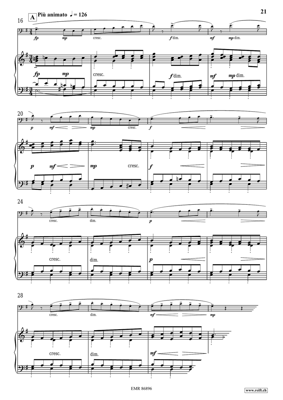 Folk Songs From Belgium Folk Songs From Belgium Bassoon Solo scores gallery preview page 9