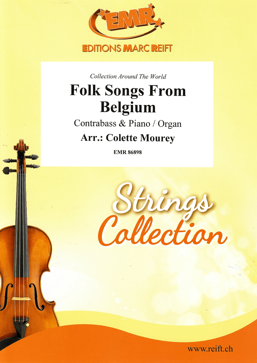 Folk Songs From Belgium Folk Songs From Belgium Double Bass scores gallery preview page 1