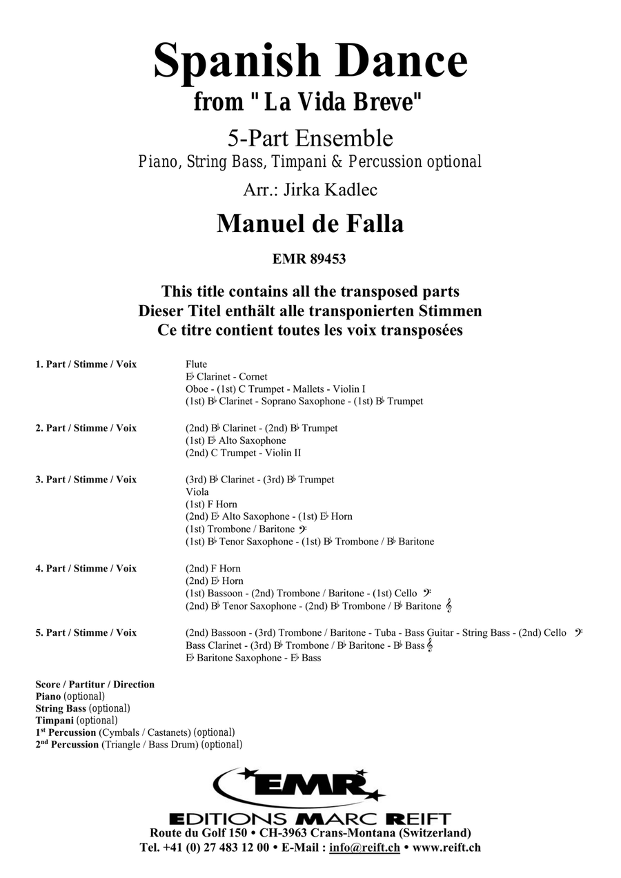 Spanish Dance Spanish Dance Score scores gallery preview page 2