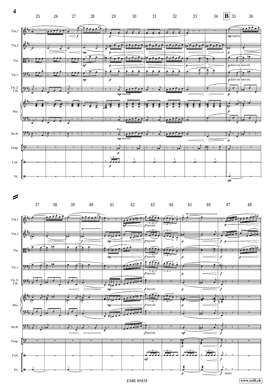 Spanish Dance Spanish Dance String Quintet scores gallery preview page 4
