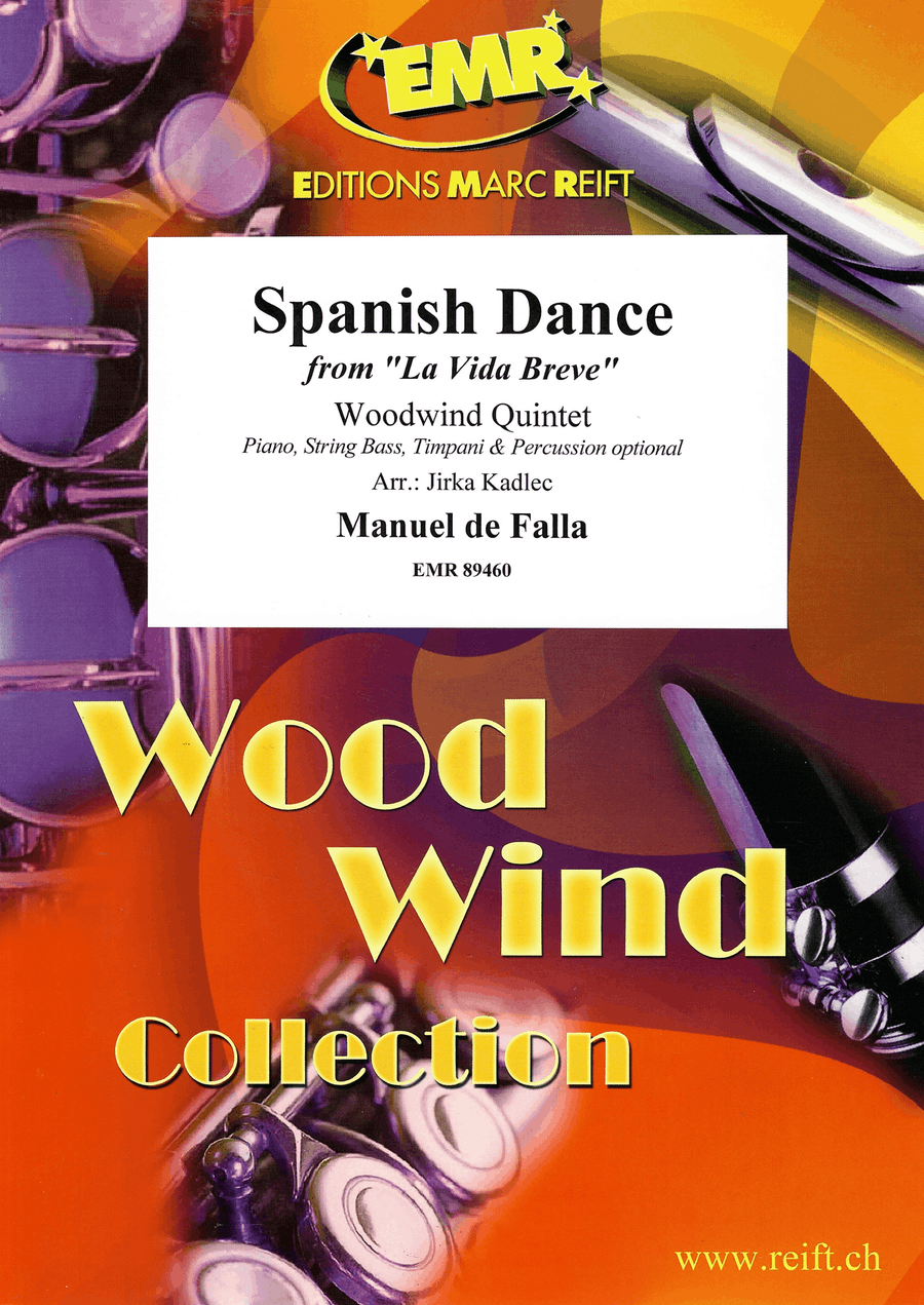 Spanish Dance Spanish Dance Woodwind Quintet scores gallery preview page 1