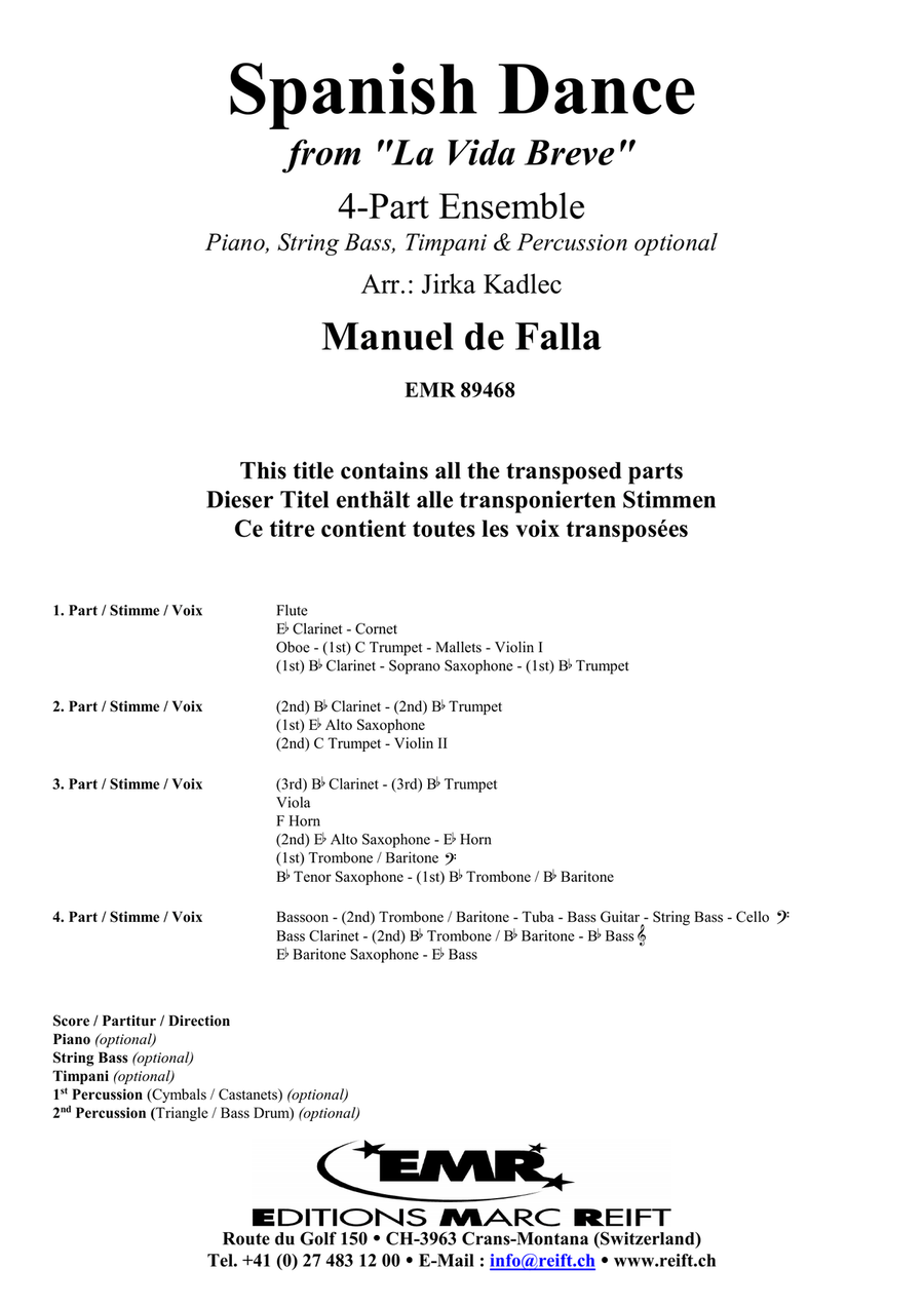 Spanish Dance Spanish Dance Score scores gallery preview page 2