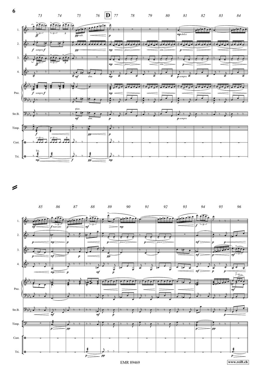 Spanish Dance Spanish Dance Clarinet Quartet scores gallery preview page 6