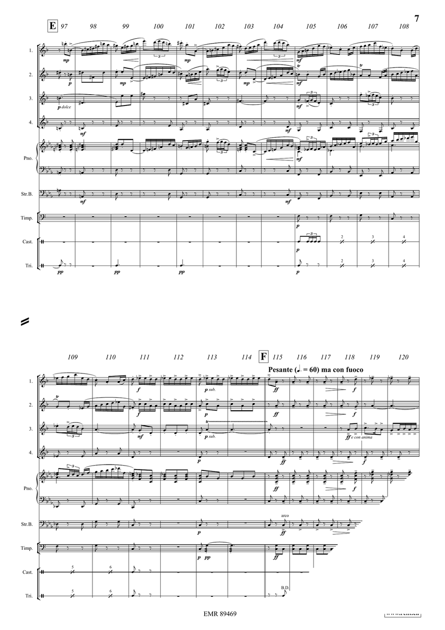 Spanish Dance Spanish Dance Clarinet Quartet scores gallery preview page 7