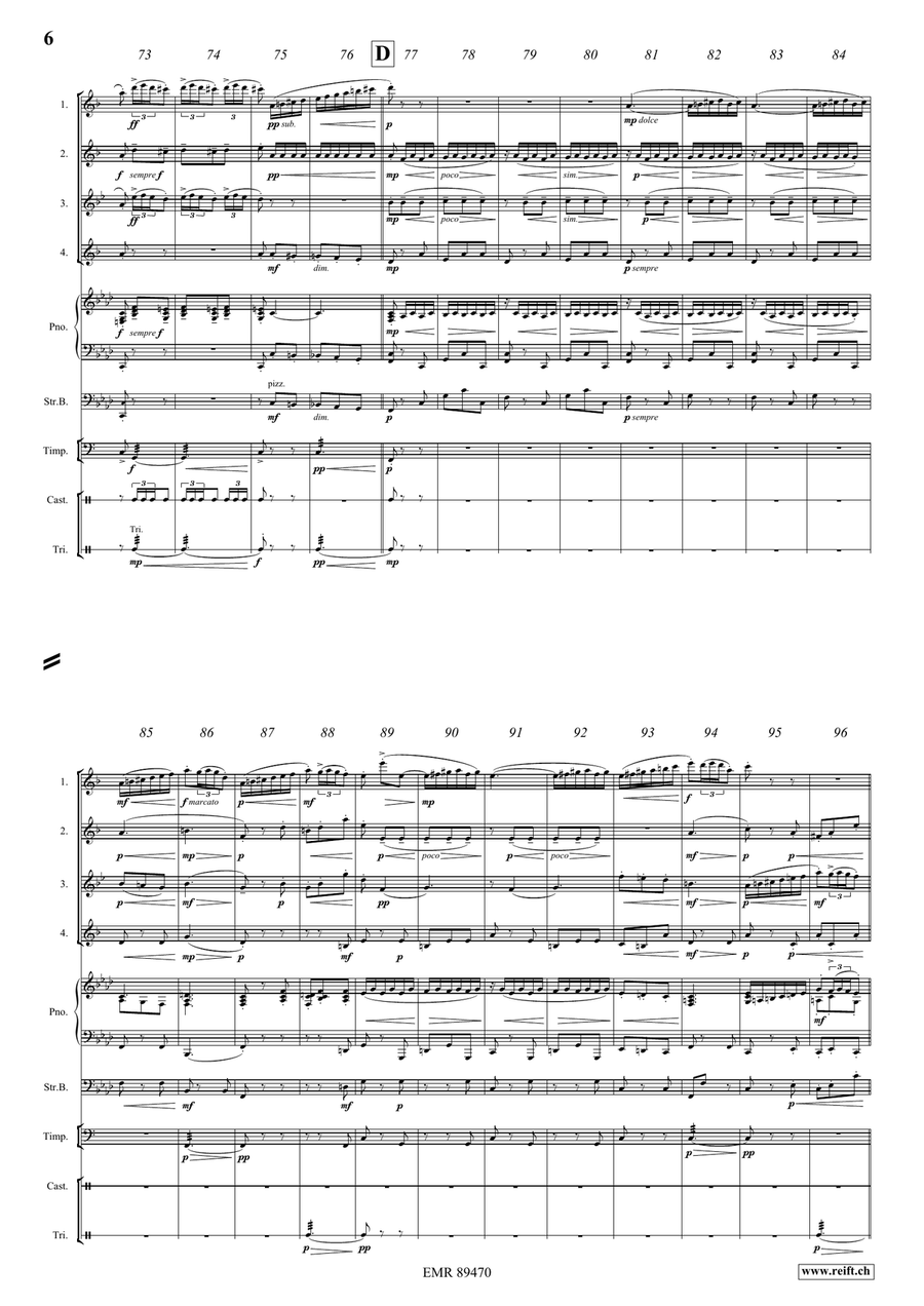 Spanish Dance Spanish Dance Saxophone Quartet scores gallery preview page 6