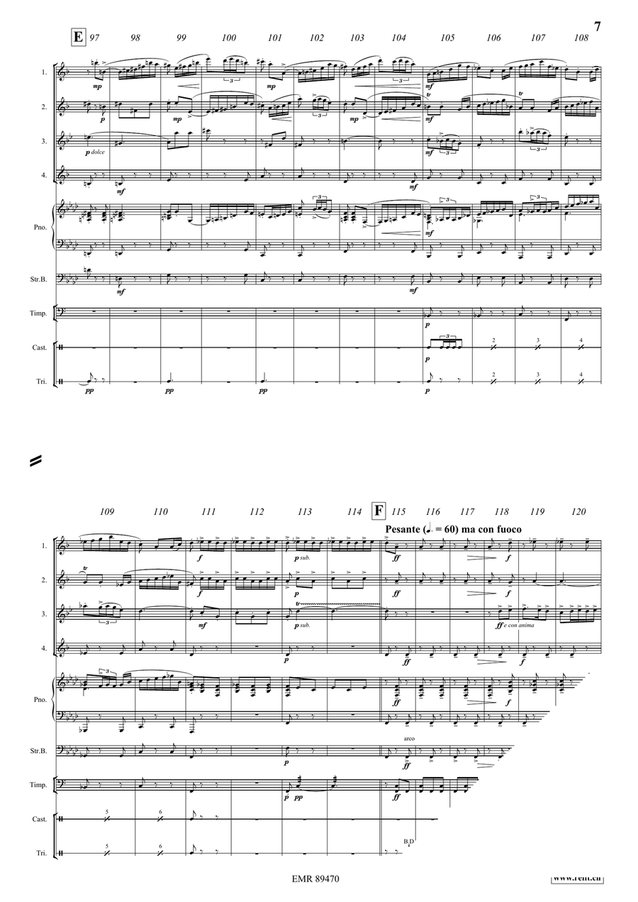 Spanish Dance Spanish Dance Saxophone Quartet scores gallery preview page 7
