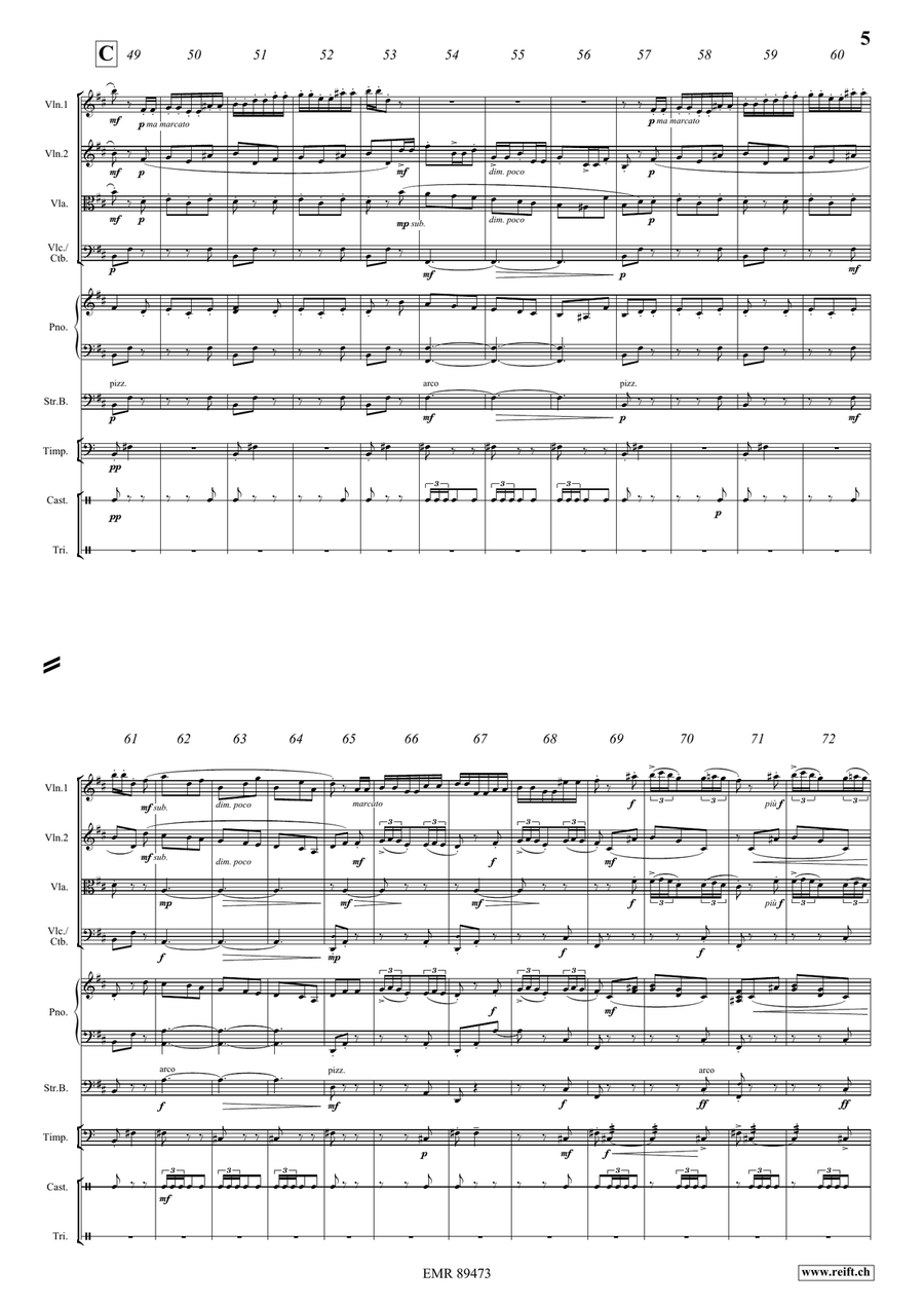 Spanish Dance Spanish Dance String Quartet scores gallery preview page 5