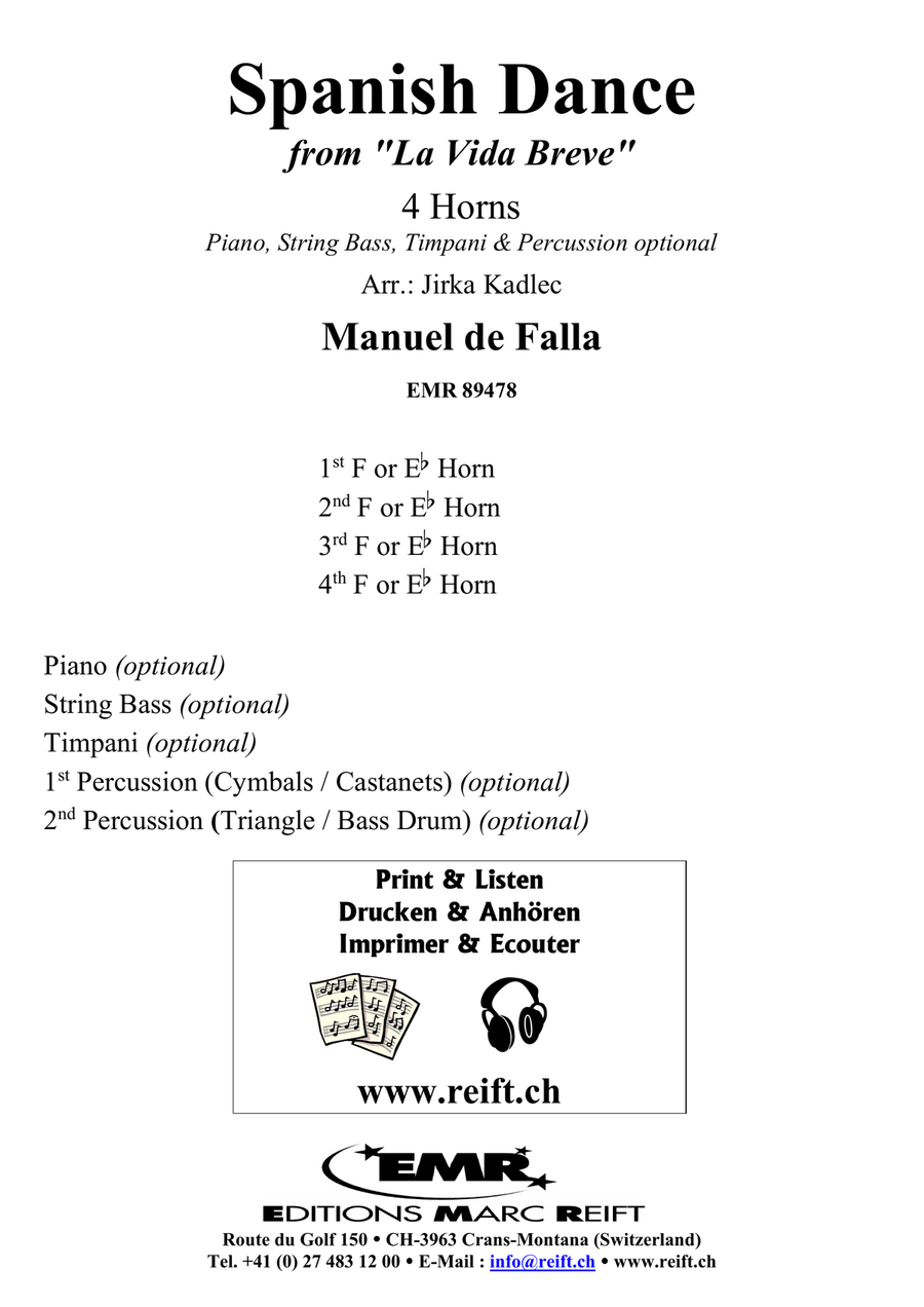 Spanish Dance Spanish Dance Horn scores gallery preview page 2
