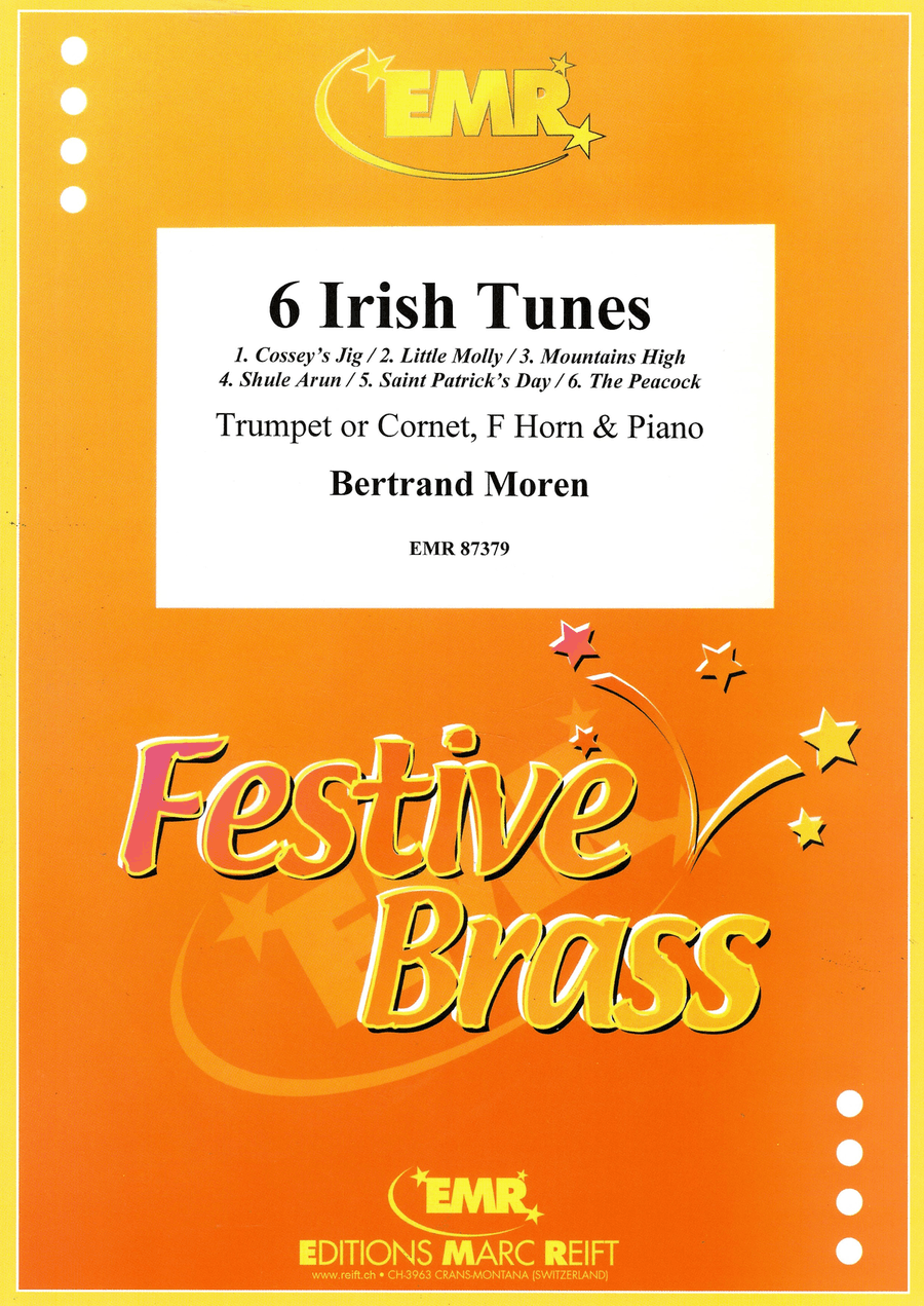 6 Irish Tunes 6 Irish Tunes Cornet scores gallery preview page 1