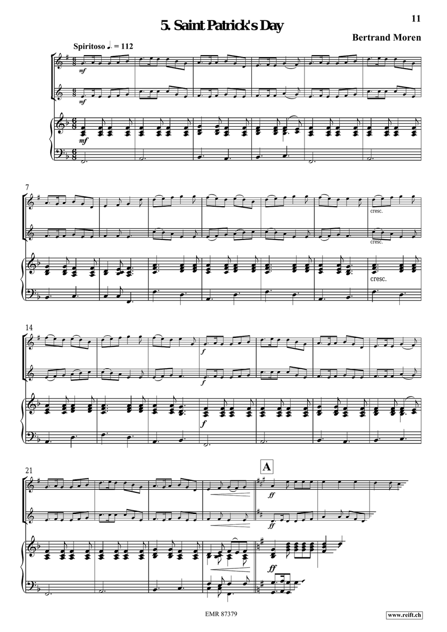 6 Irish Tunes 6 Irish Tunes Cornet scores gallery preview page 8