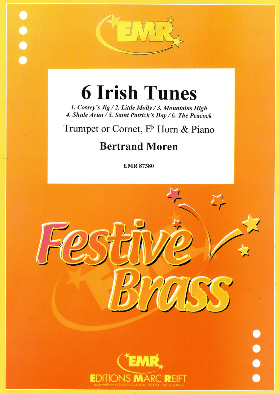 6 Irish Tunes 6 Irish Tunes Cornet scores gallery preview page 1
