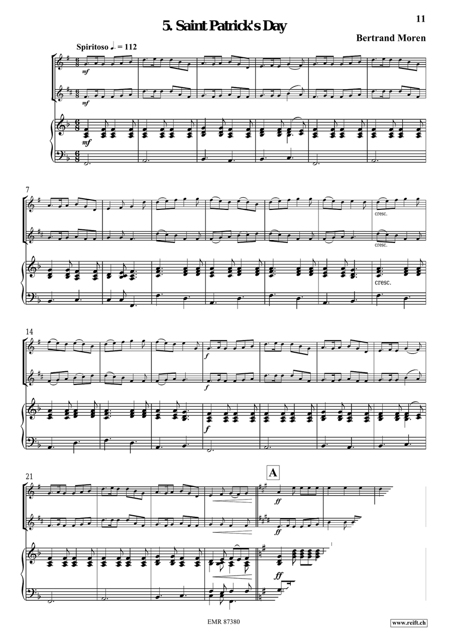 6 Irish Tunes 6 Irish Tunes Cornet scores gallery preview page 8