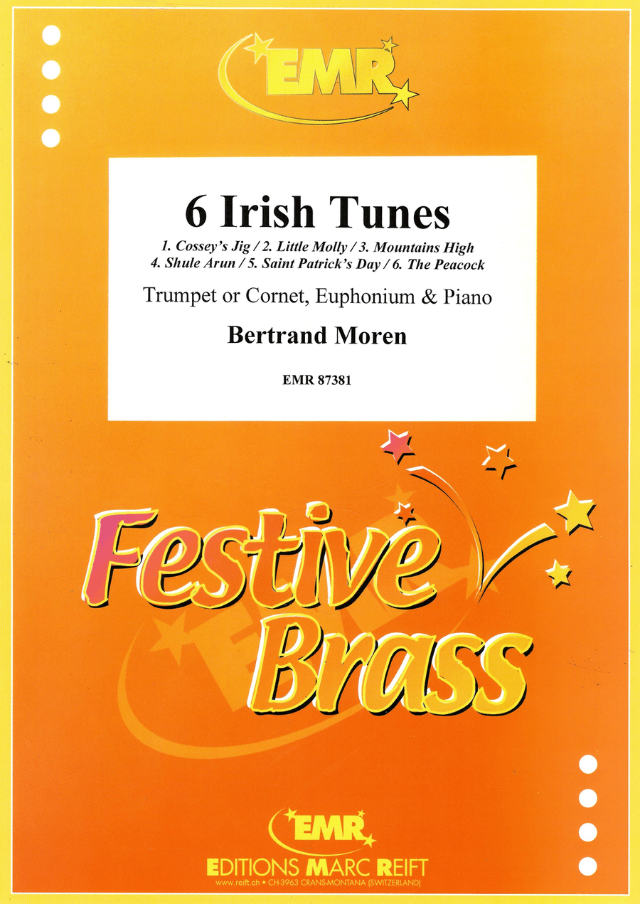 6 Irish Tunes 6 Irish Tunes Cornet scores gallery preview page 1