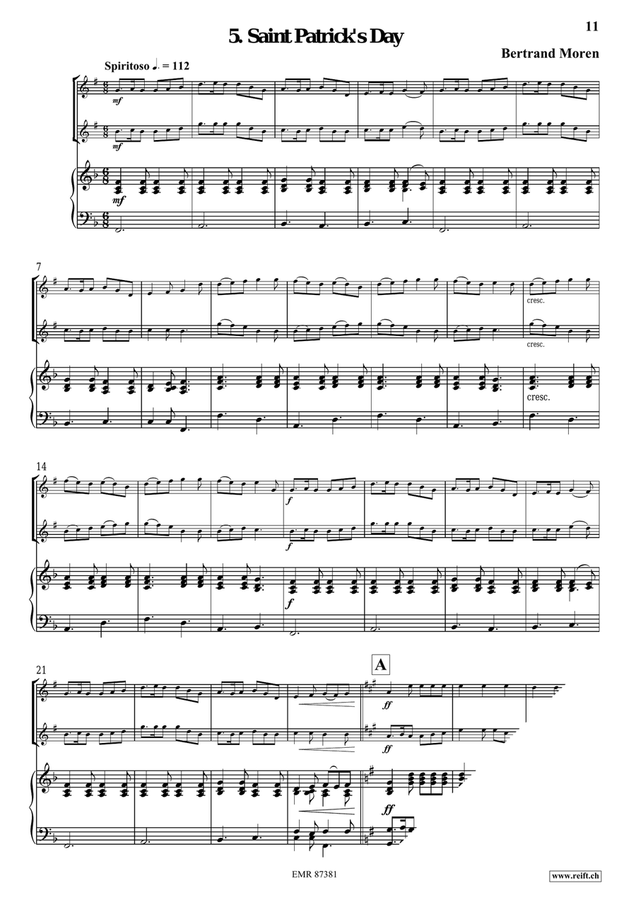 6 Irish Tunes 6 Irish Tunes Cornet scores gallery preview page 8