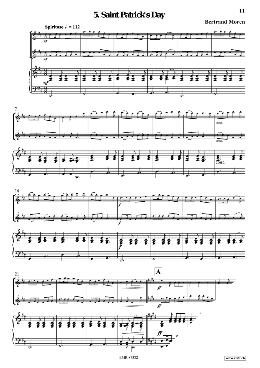 6 Irish Tunes 6 Irish Tunes Piccolo scores gallery preview page 8