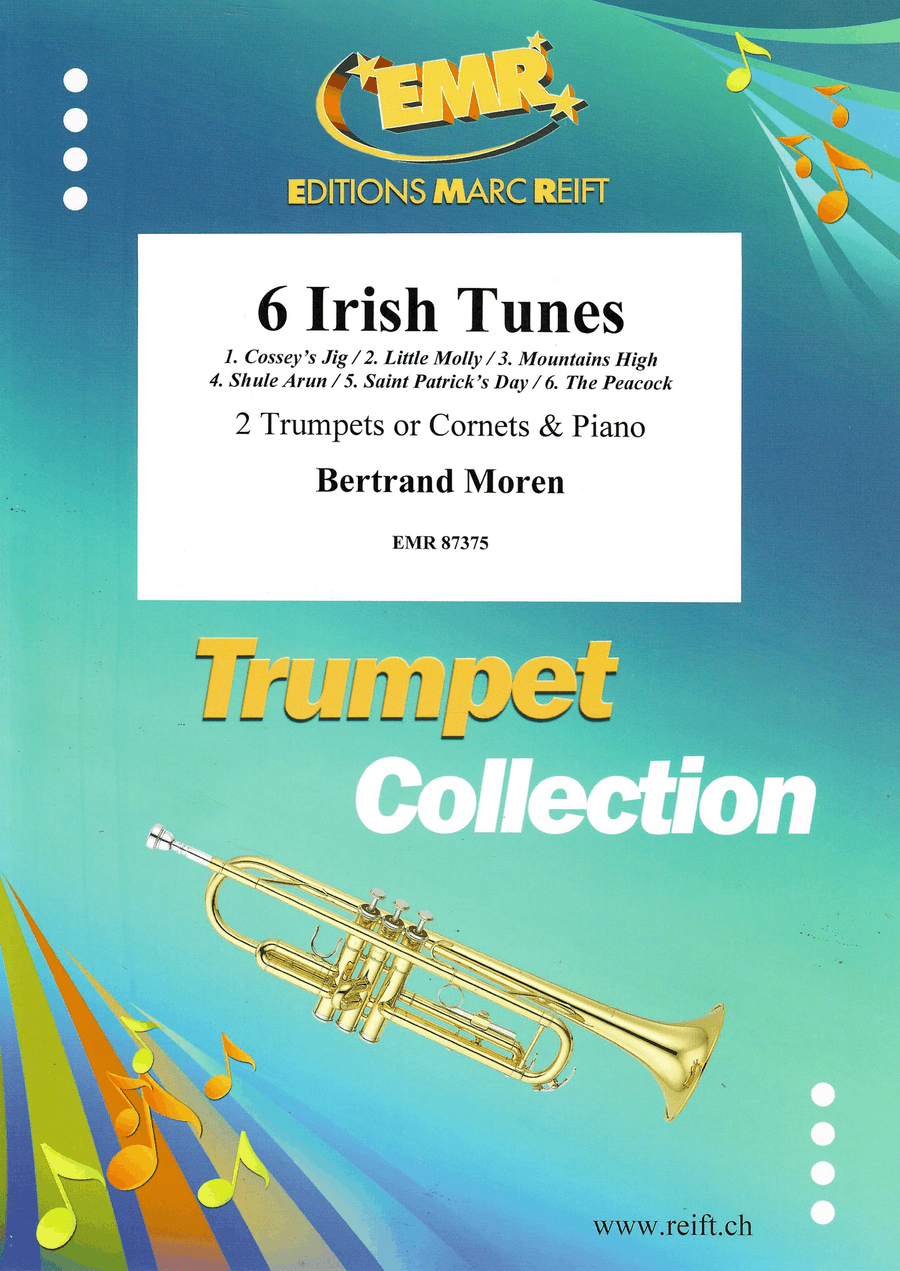6 Irish Tunes 6 Irish Tunes Trumpet Duet scores gallery preview page 1