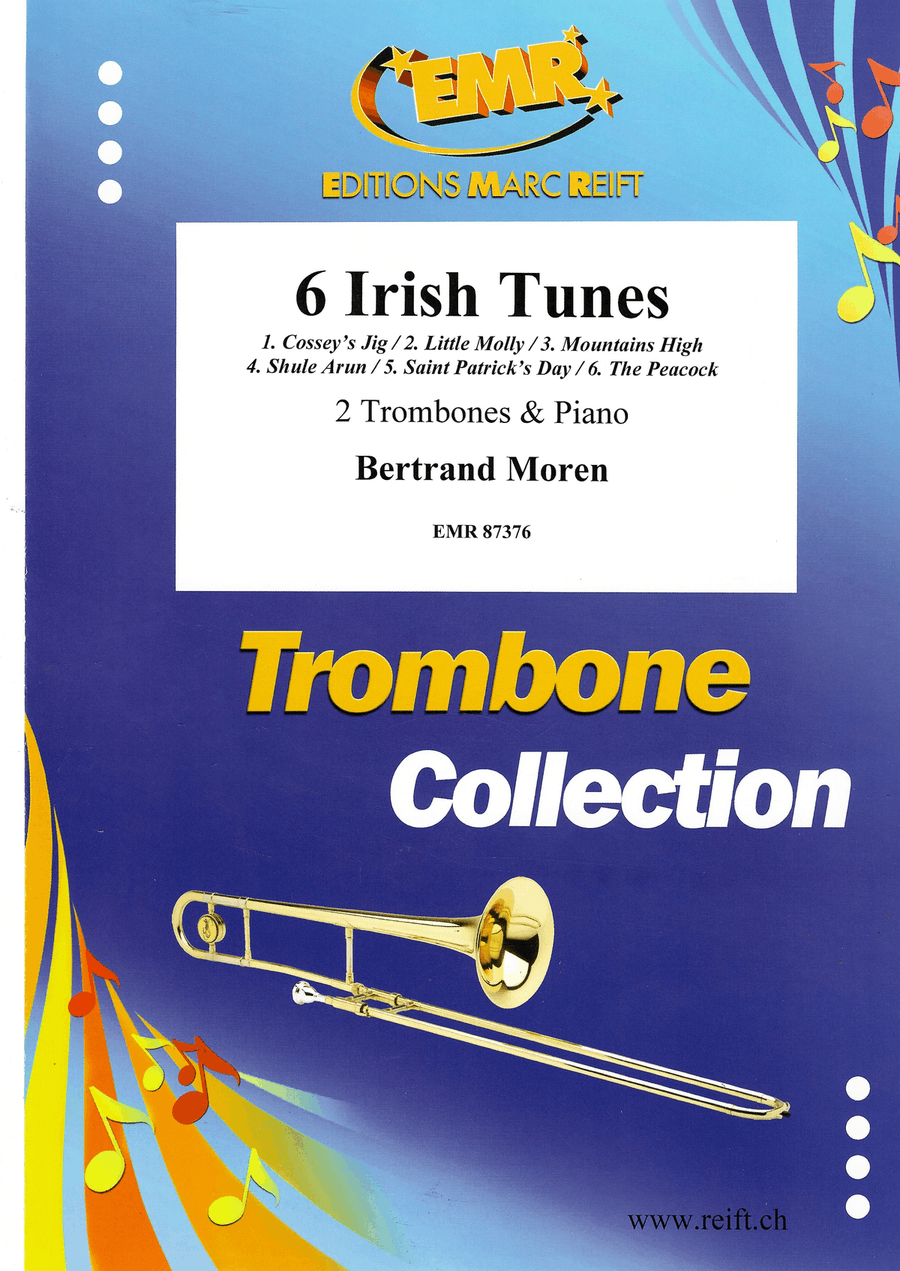 6 Irish Tunes 6 Irish Tunes Trombone Duet scores gallery preview page 1