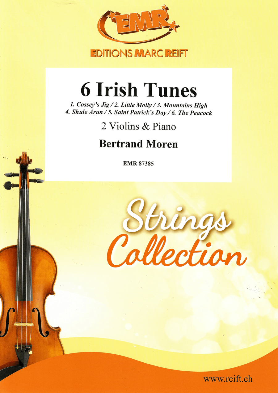 6 Irish Tunes 6 Irish Tunes Violin scores gallery preview page 1