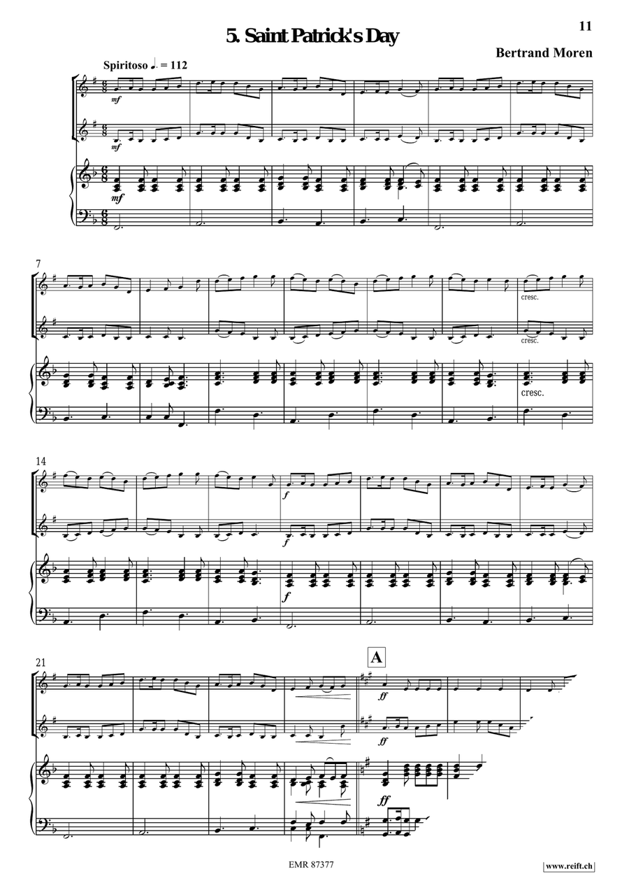 6 Irish Tunes 6 Irish Tunes Euphonium Duet scores gallery preview page 8