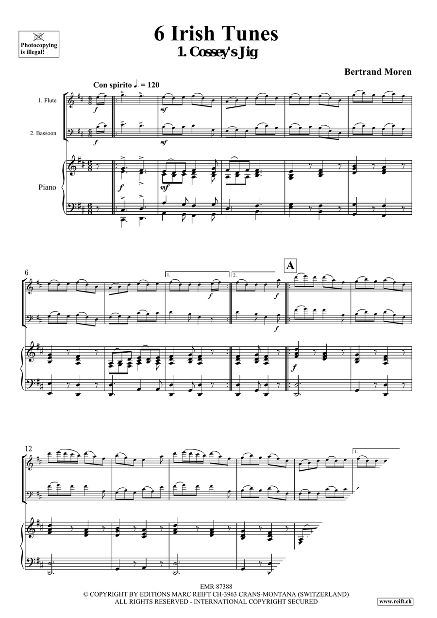 6 Irish Tunes 6 Irish Tunes Bassoon scores gallery preview page 4
