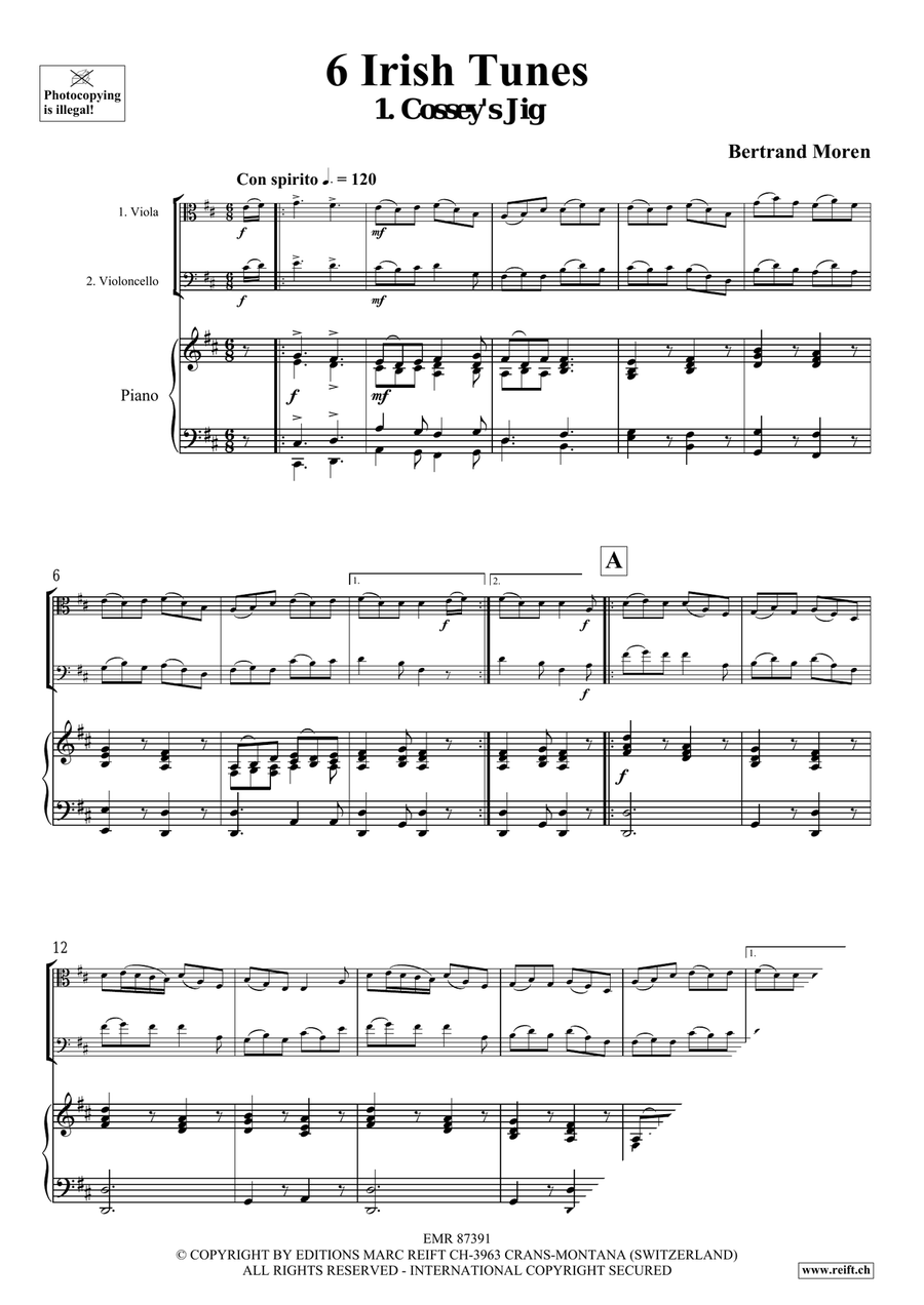 6 Irish Tunes 6 Irish Tunes Cello scores gallery preview page 4