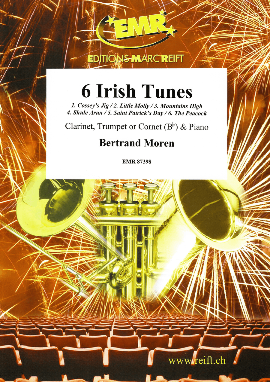6 Irish Tunes 6 Irish Tunes Clarinet scores gallery preview page 1