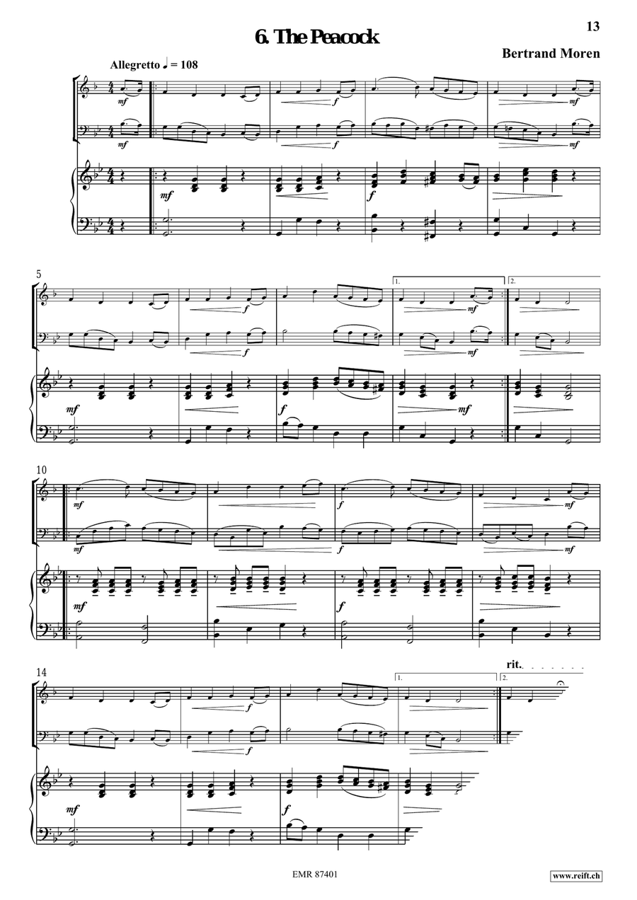 6 Irish Tunes 6 Irish Tunes Horn scores gallery preview page 9