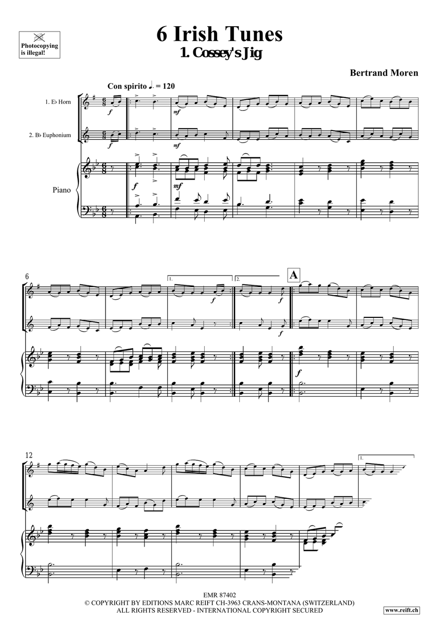 6 Irish Tunes 6 Irish Tunes Euphonium scores gallery preview page 4