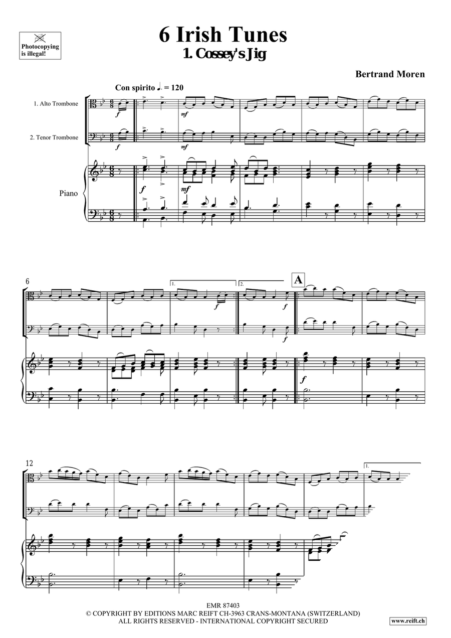 6 Irish Tunes 6 Irish Tunes Piano Accompaniment scores gallery preview page 4