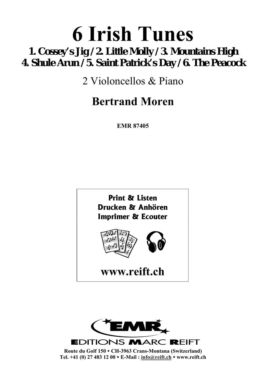 6 Irish Tunes 6 Irish Tunes Cello scores gallery preview page 2