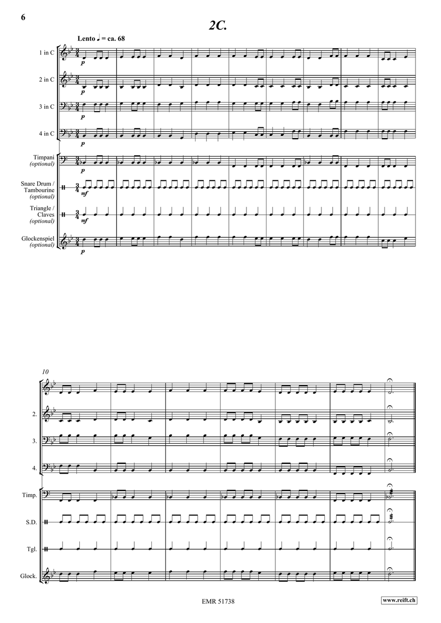 Warm Up for Junior Brass Band Brass Band scores gallery preview page 8