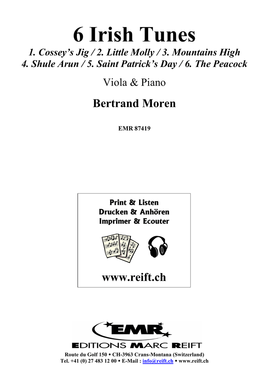 6 Irish Tunes 6 Irish Tunes Piano Accompaniment scores gallery preview page 2