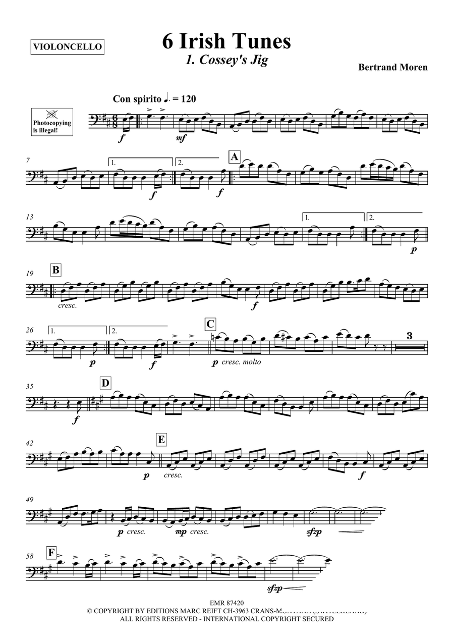 6 Irish Tunes 6 Irish Tunes Piano Accompaniment scores gallery preview page 4