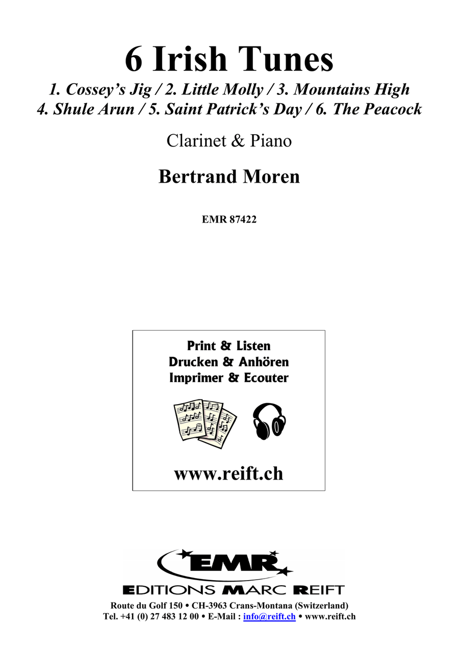 6 Irish Tunes 6 Irish Tunes Clarinet Solo scores gallery preview page 2
