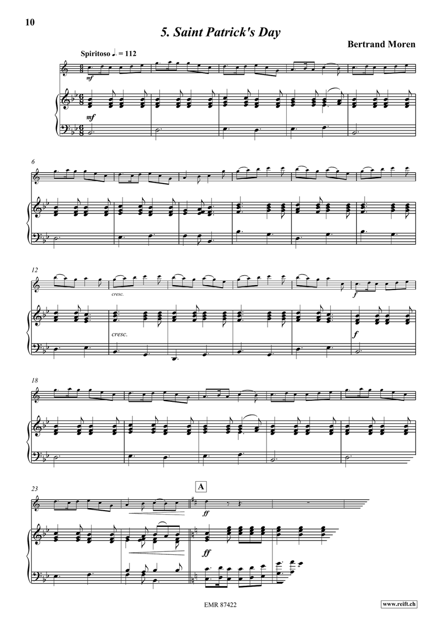 6 Irish Tunes 6 Irish Tunes Clarinet Solo scores gallery preview page 9