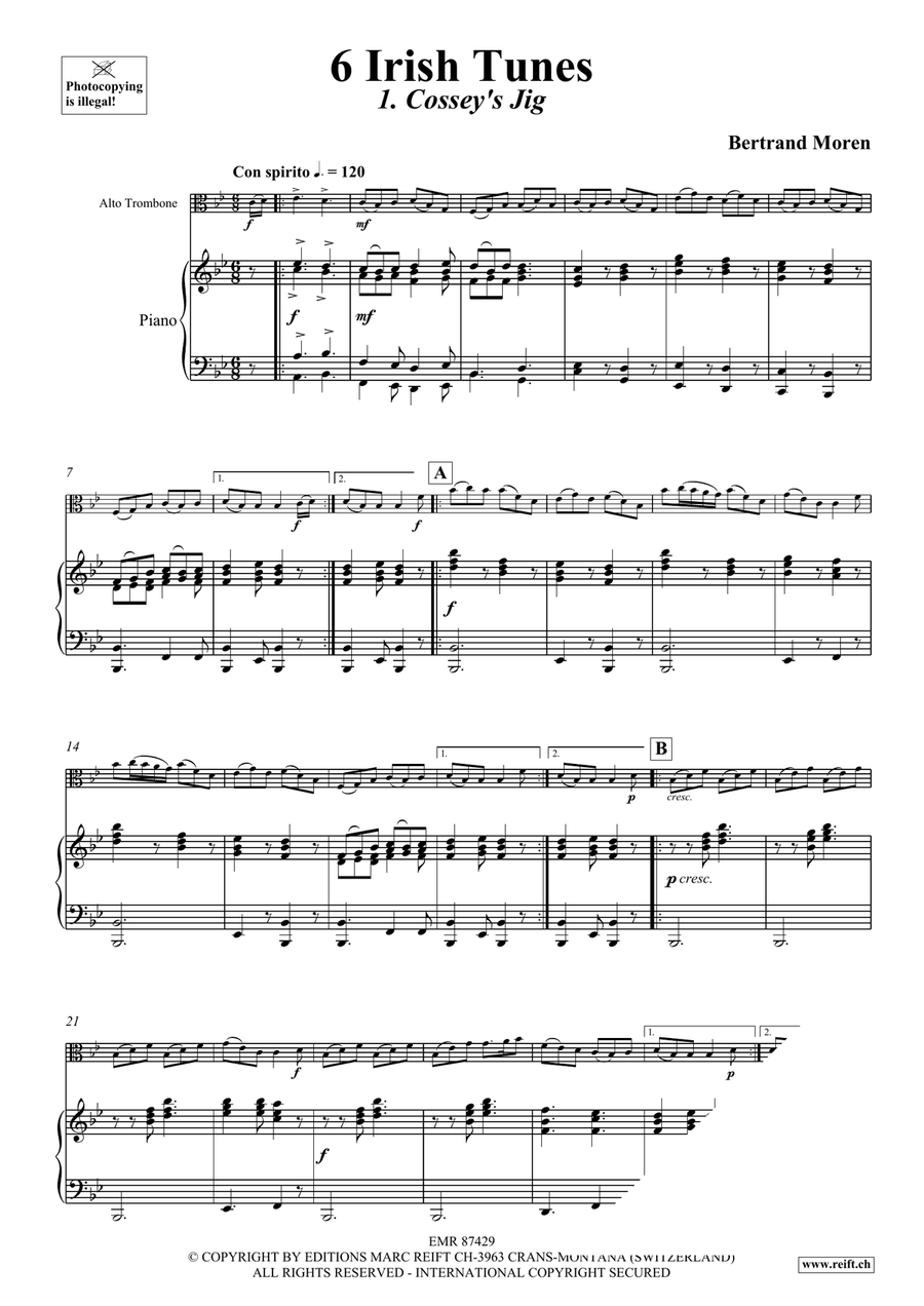6 Irish Tunes 6 Irish Tunes Piano Accompaniment scores gallery preview page 5