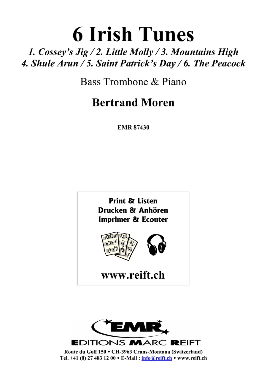 6 Irish Tunes 6 Irish Tunes Bass Trombone scores gallery preview page 2
