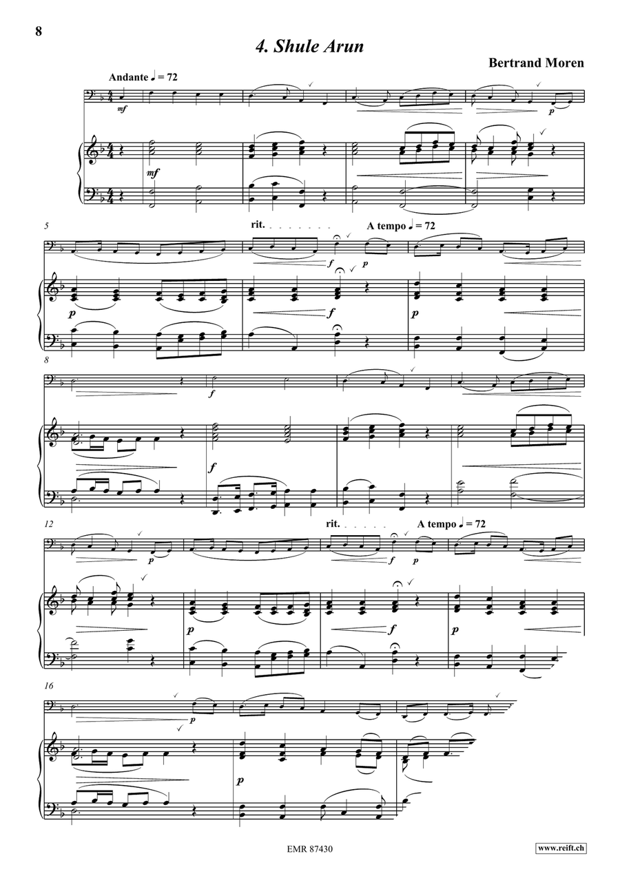 6 Irish Tunes 6 Irish Tunes Bass Trombone scores gallery preview page 8