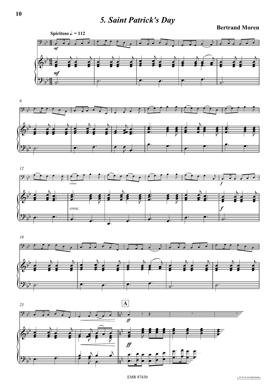 6 Irish Tunes 6 Irish Tunes Bass Trombone scores gallery preview page 9
