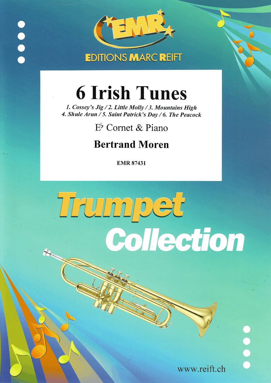 6 Irish Tunes 6 Irish Tunes Cornet scores gallery preview page 1