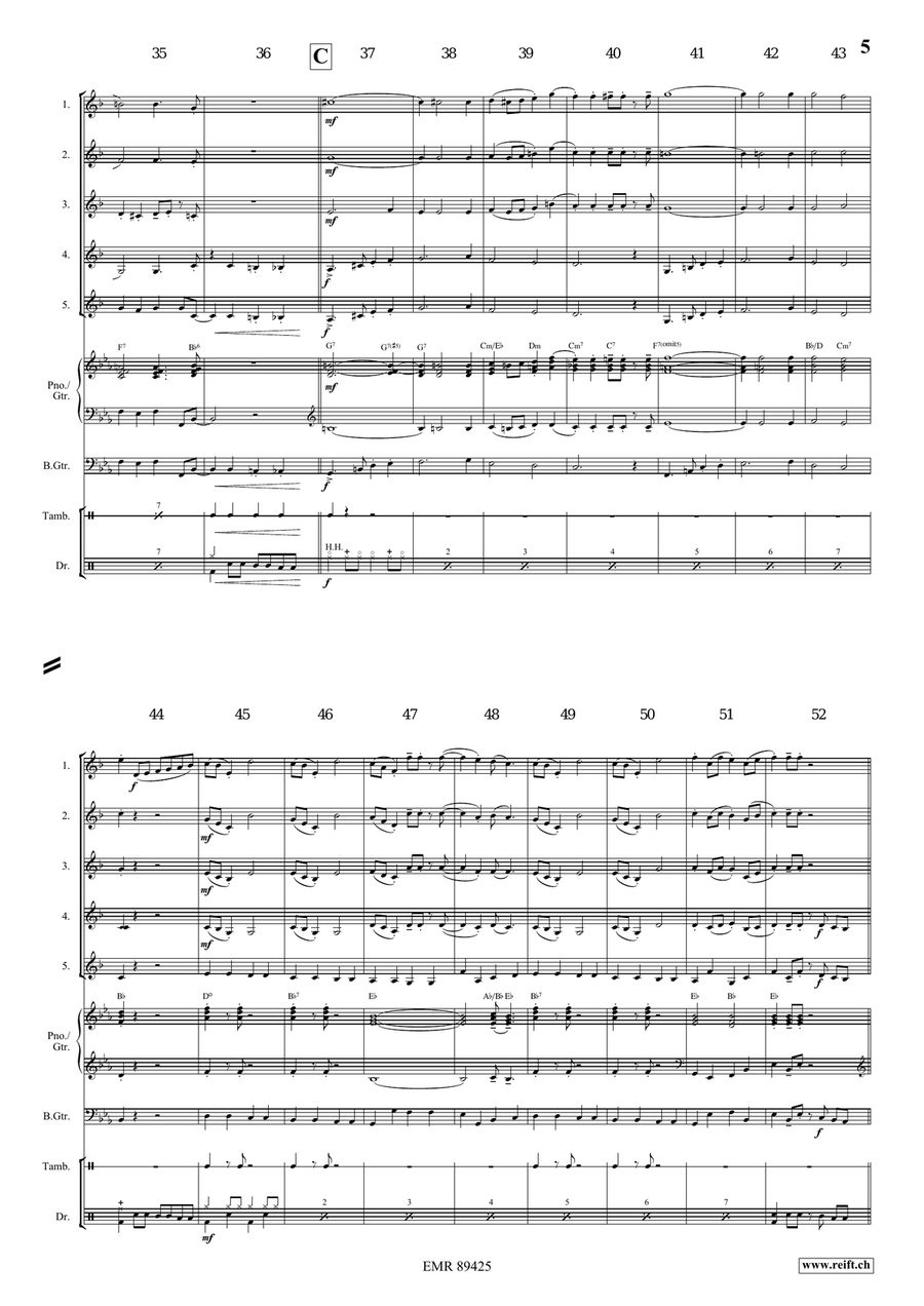 Apollo Swingy March Apollo Swingy March Cornet scores gallery preview page 6