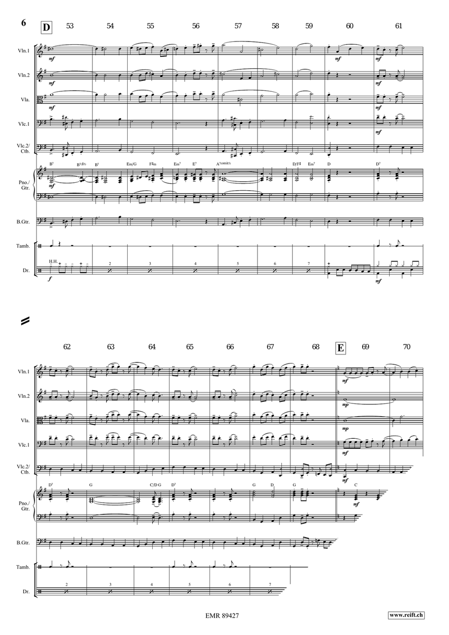 Apollo Swingy March Apollo Swingy March String Quintet scores gallery preview page 7